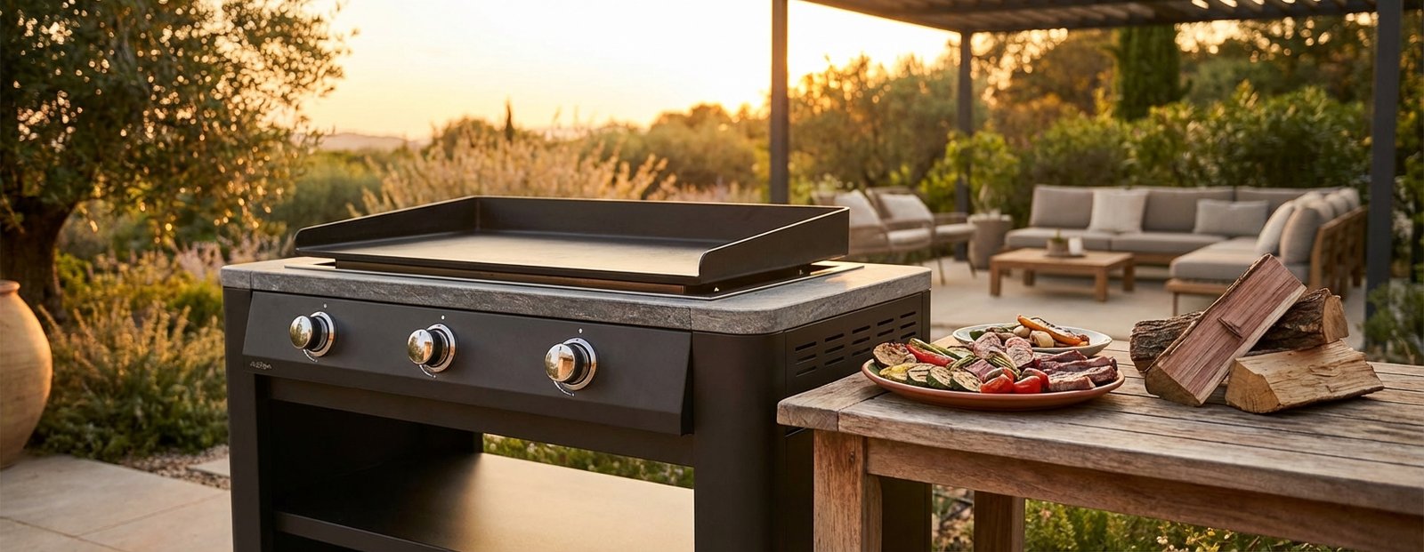 Caractéristiques Techniques d'une Plancha Brasero 3 feux